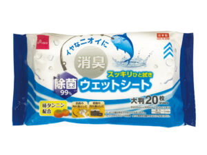 魚のニオイ取りウェットシート（大判、２０枚） ダイソー(DAISO)
