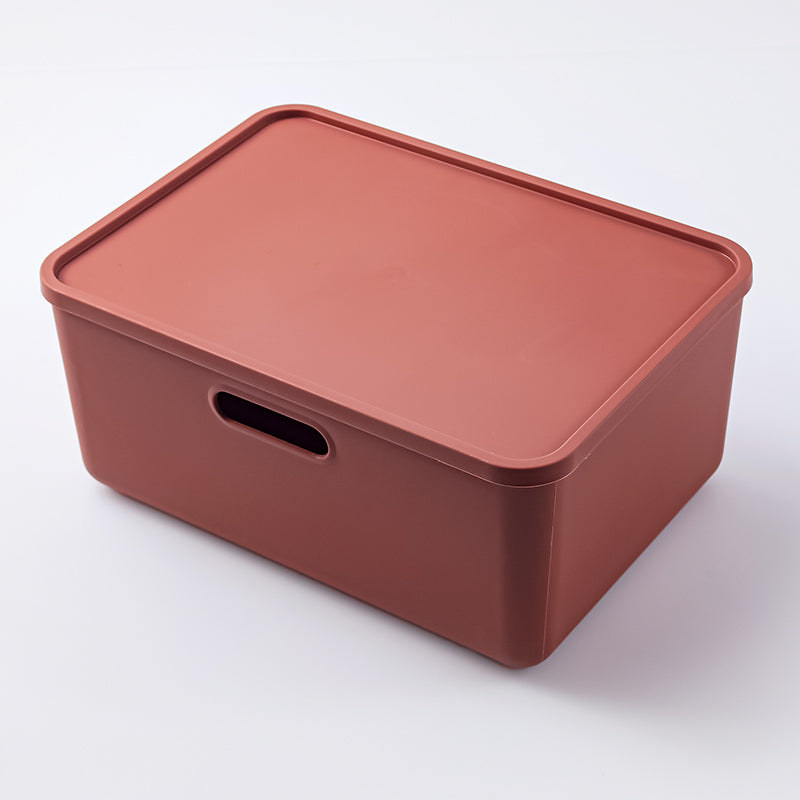 Ｒ３０ボックス（テラコッタ）３６．５ｃｍ×２６ｃｍ×１６ｃｍ ダイソー(DAISO)
