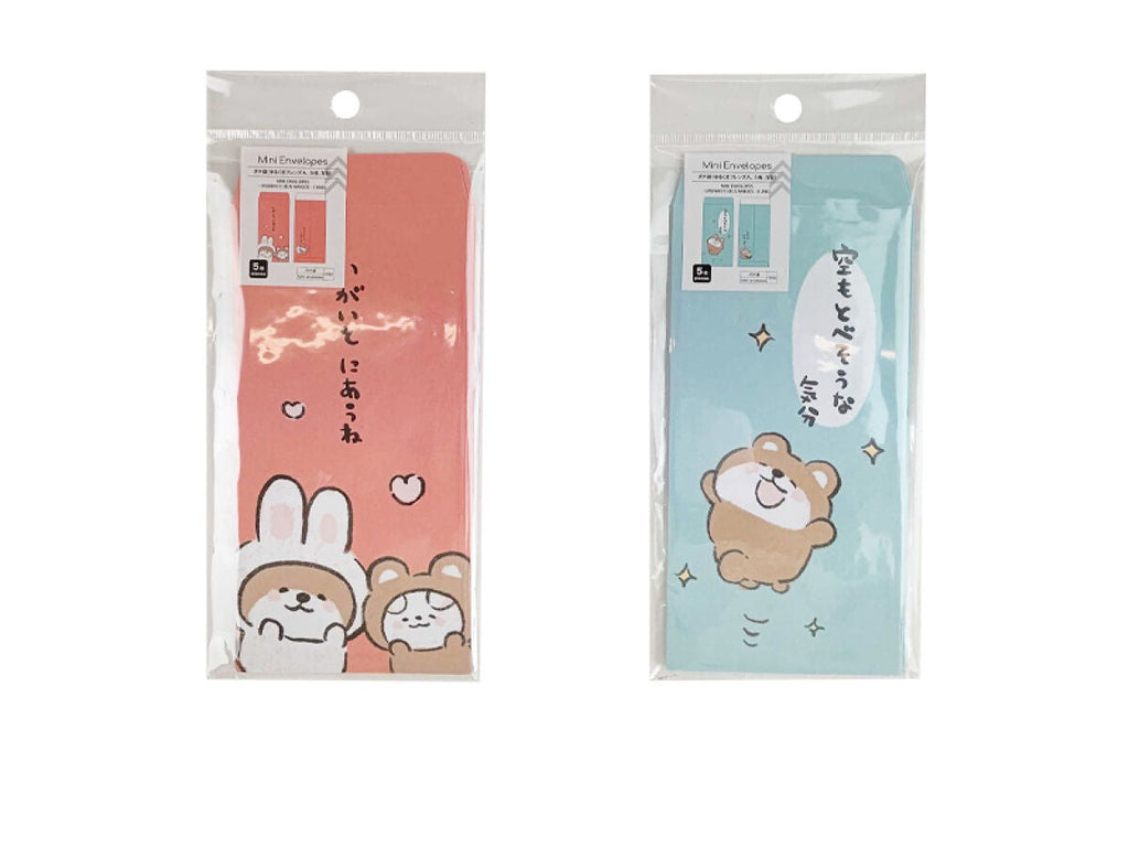 ポチ袋（ゆるくまフレンズＡ、５枚、万型） ダイソー(DAISO)