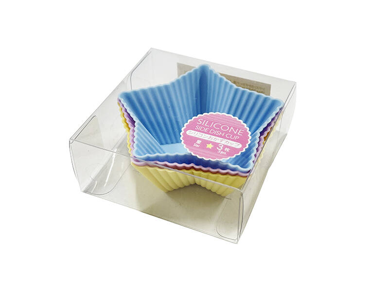 シリコンおかずカップ（星、３枚） ダイソー(DAISO)