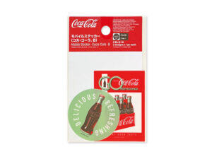 モバイルステッカー（コカ・コーラ、２枚、Ｂ） ダイソー(DAISO)