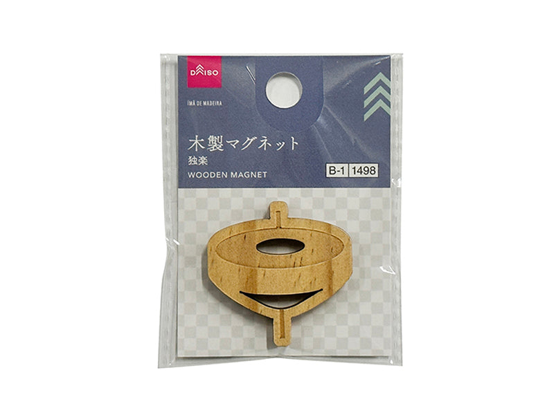 木製マグネット（独楽） ダイソー(DAISO)
