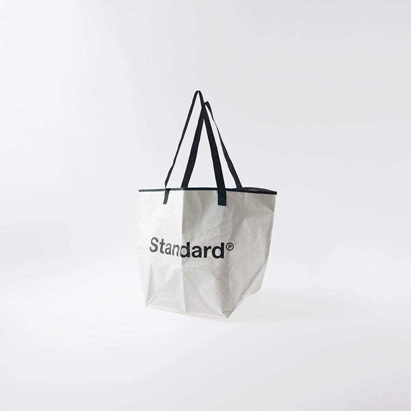 ランドリーバッグ（巾着付、ＷＨ、ロゴ） ダイソー(DAISO)