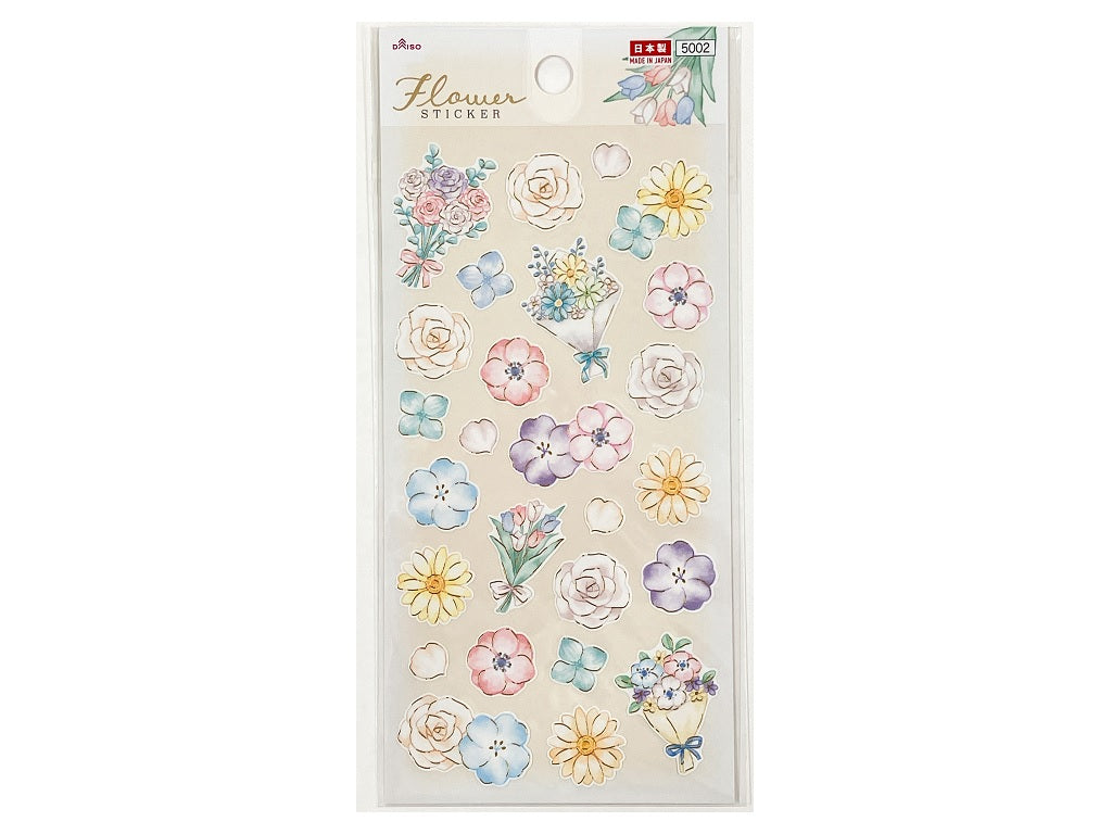 シール（フラワー、マルチ） ダイソー(DAISO)