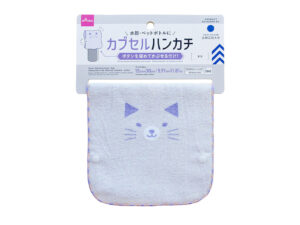 カブセルハンカチ（ネコ） ダイソー(DAISO)