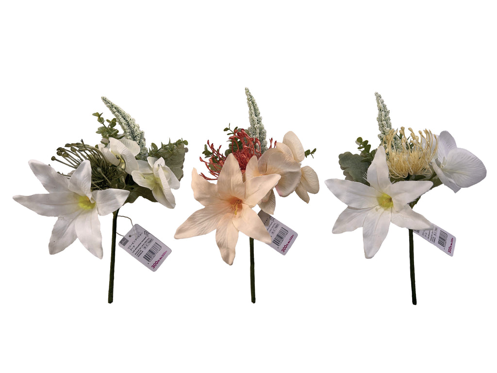 リリーピンクッションブーケ ダイソー(DAISO)