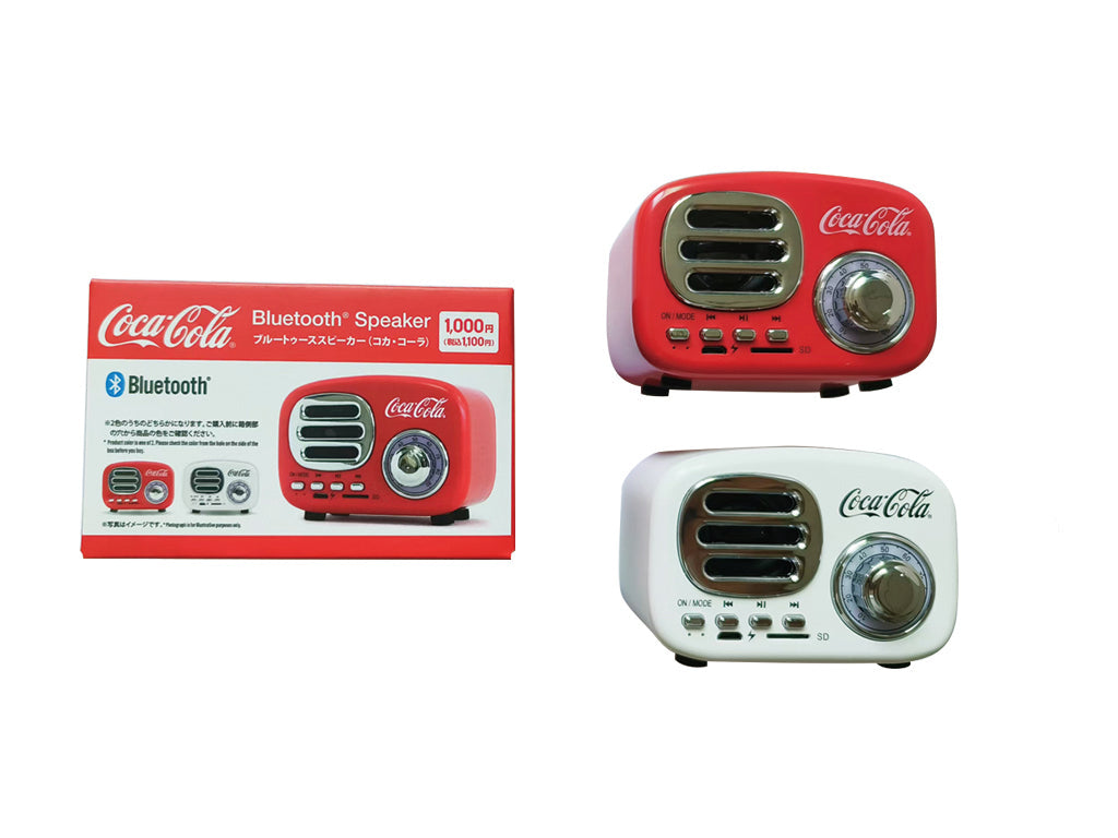 ブルートゥーススピーカー（コカ・コーラ、ＳＳＣＥ、レトロタイプ） ダイソー(DAISO)