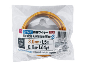 アルミ自在ワイヤー（ゴールドカラー） ダイソー(DAISO)