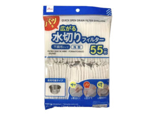 パッと広がる水切りフィルター（浅型、５５枚） ダイソー(DAISO)