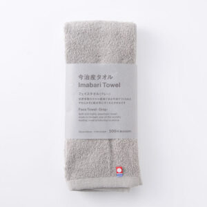 今治産フェイスタオル（グレー） ダイソー(DAISO)