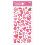 シール（ファンシーデコラ、ピンクパーツ） ダイソー(DAISO)