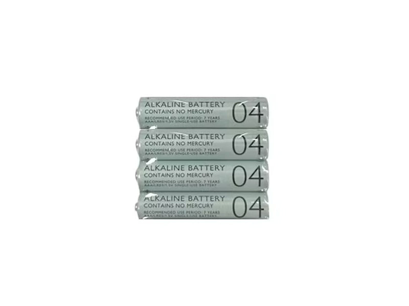 アルカリ乾電池（単４形、４本） ダイソー(DAISO)