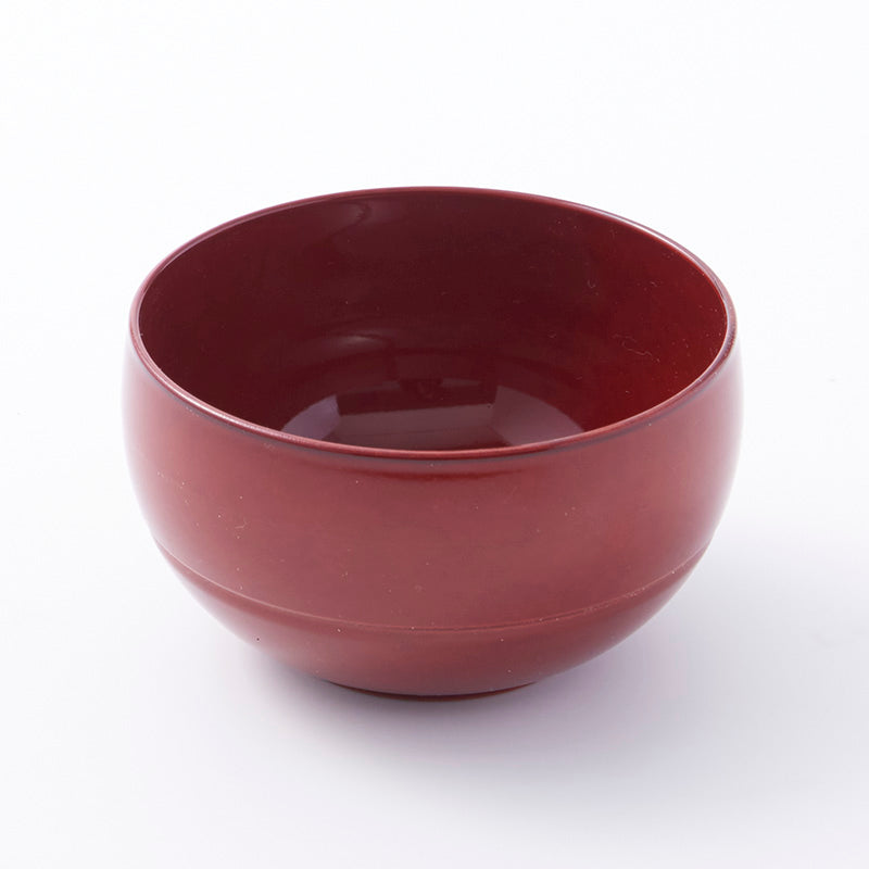 食器洗い機で洗える 会津塗の和洋椀（小）朱 ダイソー(DAISO)
