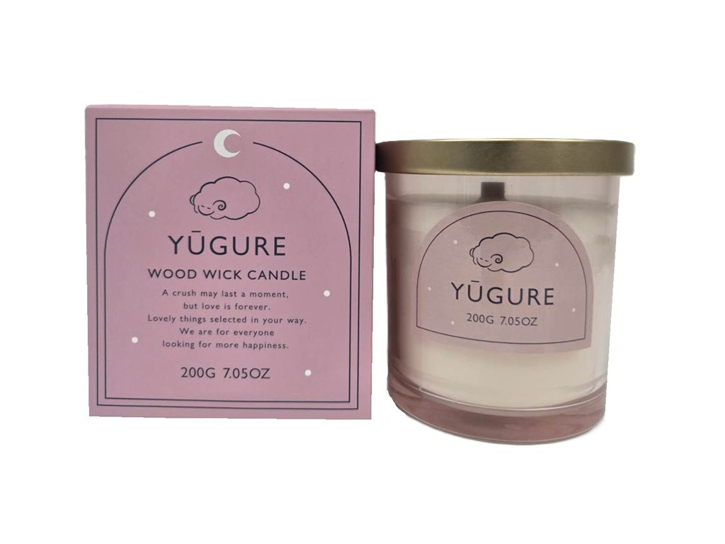 木芯キャンドル（ＹＵＧＵＲＥ） ダイソー(DAISO)