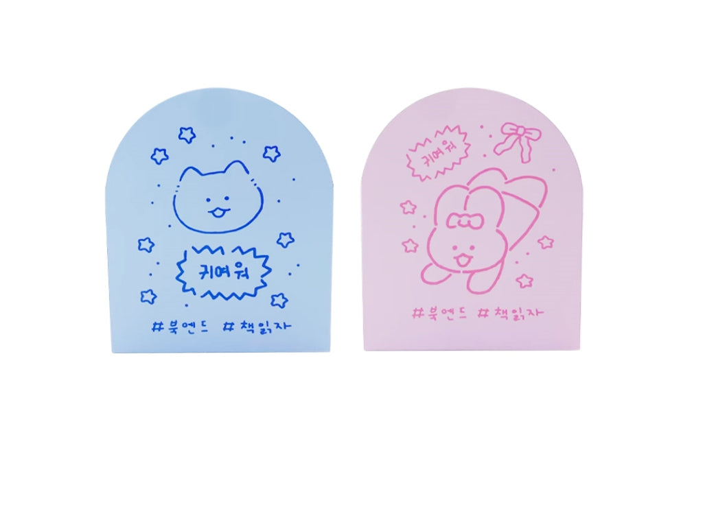 ブックエンド（韓国スタイルキャラクター） ダイソー(DAISO)