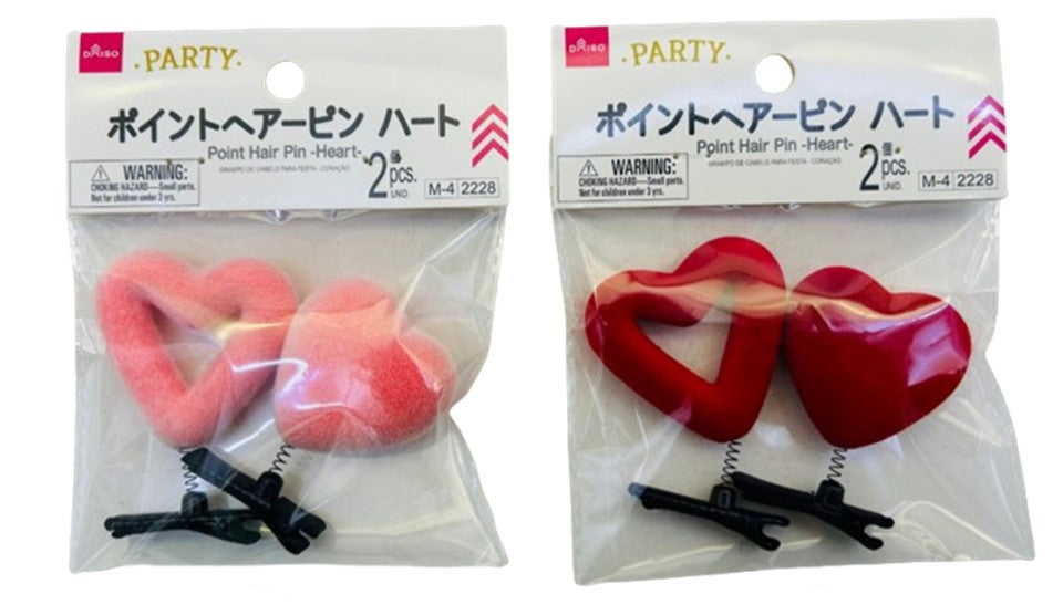 ポイントヘアーピン（ハート） ダイソー(DAISO)