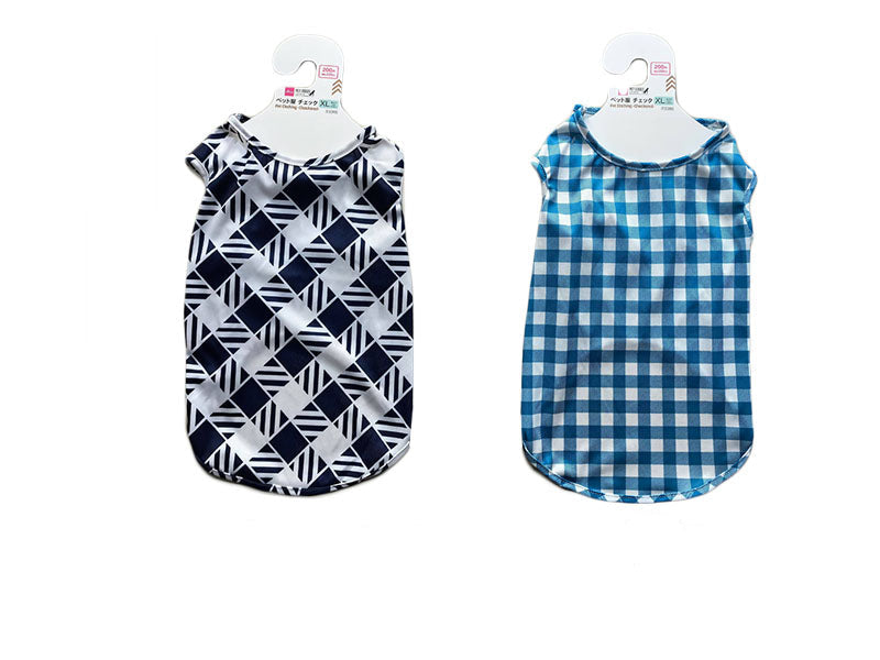 ペット服（チェック、ＸＬ） ダイソー(DAISO)