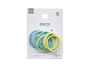 ヘアゴム（ウェーブ型、１２本、ミックス） ダイソー(DAISO)
