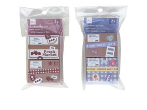 段ボール風ミニボックス（ＣＧＶいちご、２個） ダイソー(DAISO)