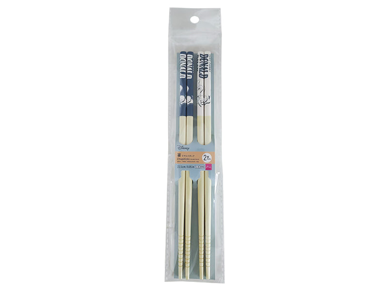箸、２膳（ドナルドダック）ＤＣ８ ダイソー(DAISO)