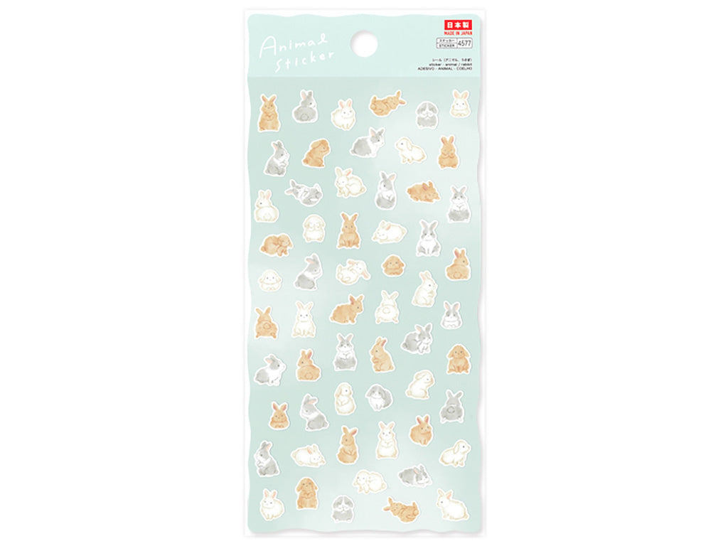シール（アニマル、うさぎ） ダイソー(DAISO)