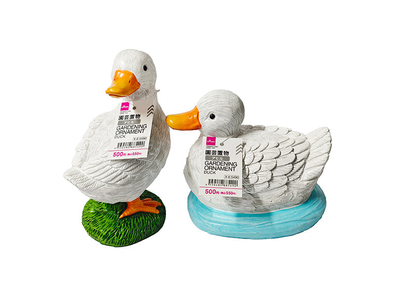 園芸置物（アヒル） ダイソー(DAISO)