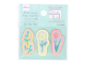 フィルムミニ付箋（ミモザ、１０５枚） ダイソー(DAISO)