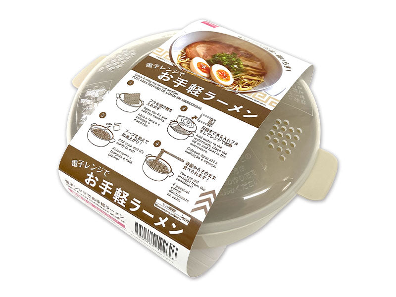 電子レンジでお手軽ラーメン ダイソー(DAISO)