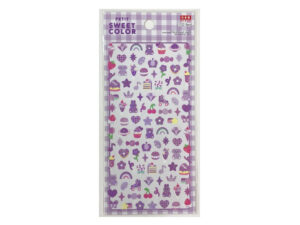 プチスイートカラーシール（パープル） ダイソー(DAISO)