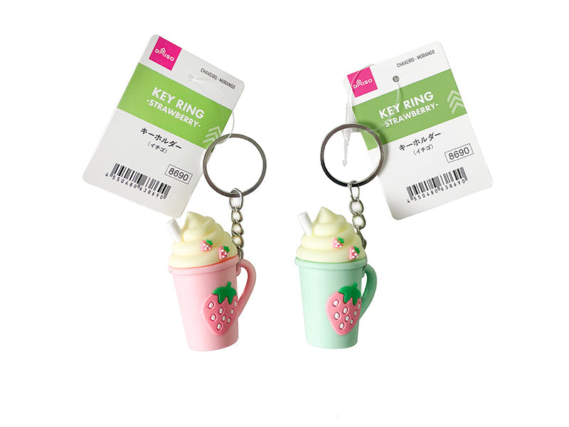 キーホルダー（イチゴ） ダイソー(DAISO)