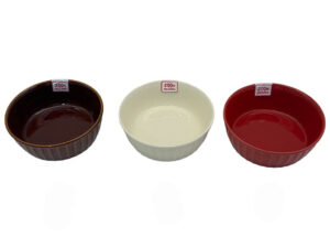 グラタン皿（ベーシックカラー、丸） ダイソー(DAISO)