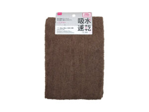 バスタオル（吸水速乾、ブラウン） ダイソー(DAISO)