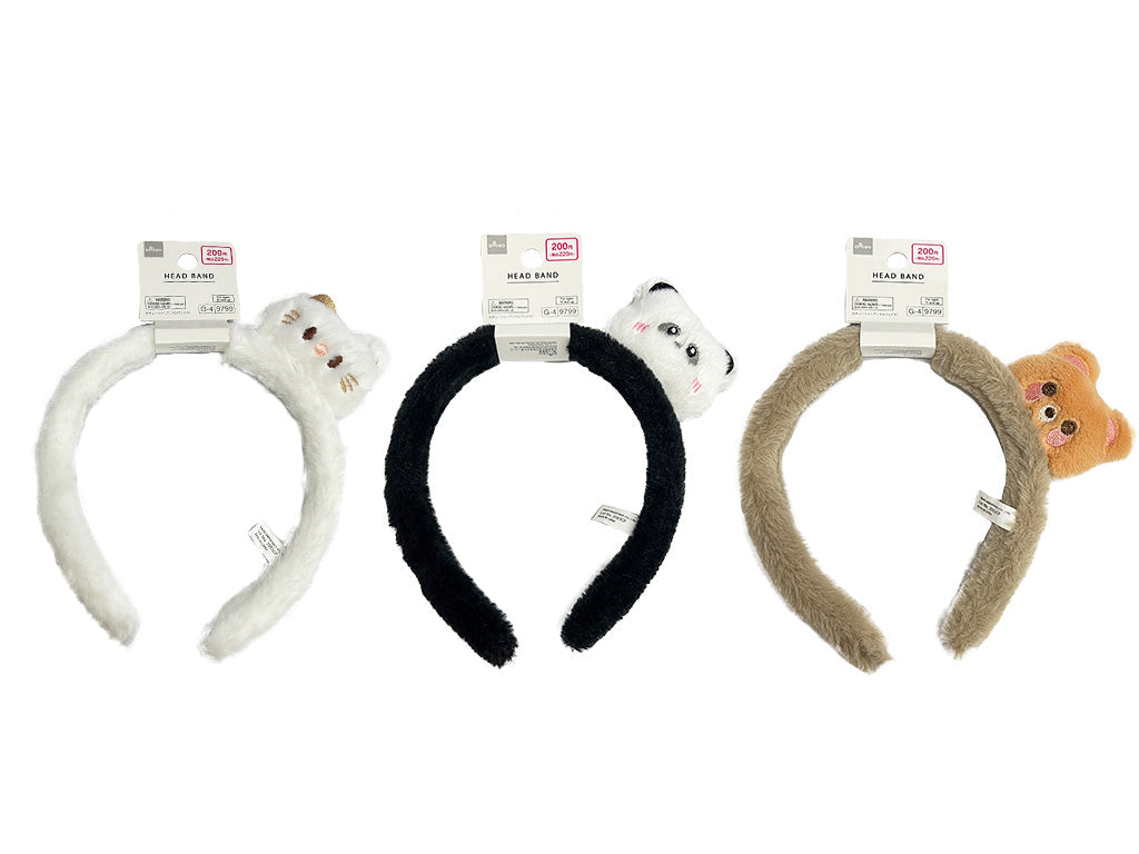 カチューシャ（アニマルフェイス） ダイソー(DAISO)