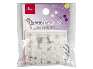 色が変わるビーズ（ラウンド、ミックス、３０個） ダイソー(DAISO)