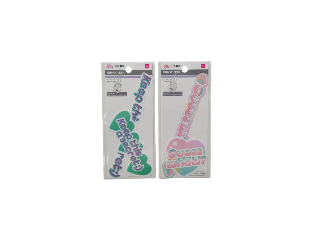 トリップステッカー（ピンク、グリーン） ダイソー(DAISO)