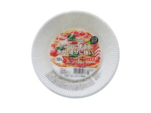 レンジに使える水分、油分に強いペーパープレート ダイソー(DAISO)