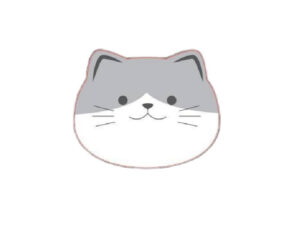 抗菌ランチョンマット（猫ちゃん） ダイソー(DAISO)