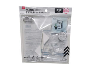 アクリル棚（コーナー、透明） ダイソー(DAISO)