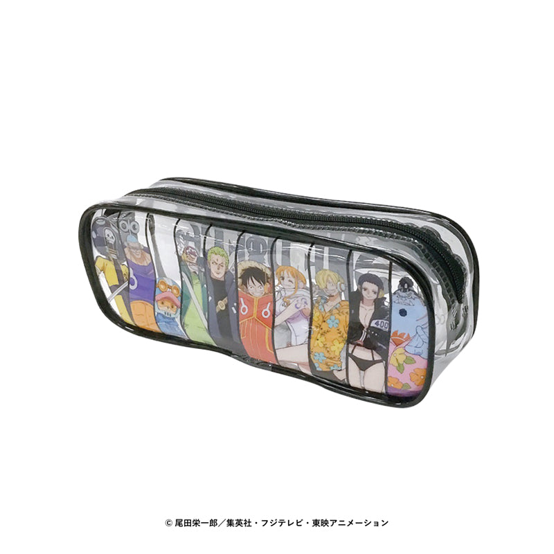 ＰＶＣマルチケース（ＯＮＥ ＰＩＥＣＥ、麦わらの一味） ダイソー(DAISO)