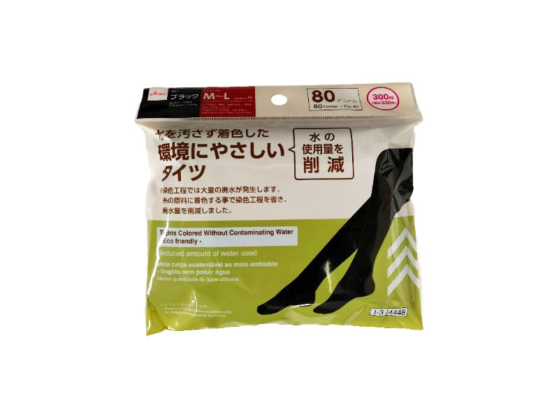 水を汚さず着色したタイツ（８０Ｄ、Ｍ－Ｌ） ダイソー(DAISO)