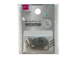 ステンレスボールチェーン （５個） ダイソー(DAISO)