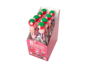 ８色ボールペン（いちご） ダイソー(DAISO)