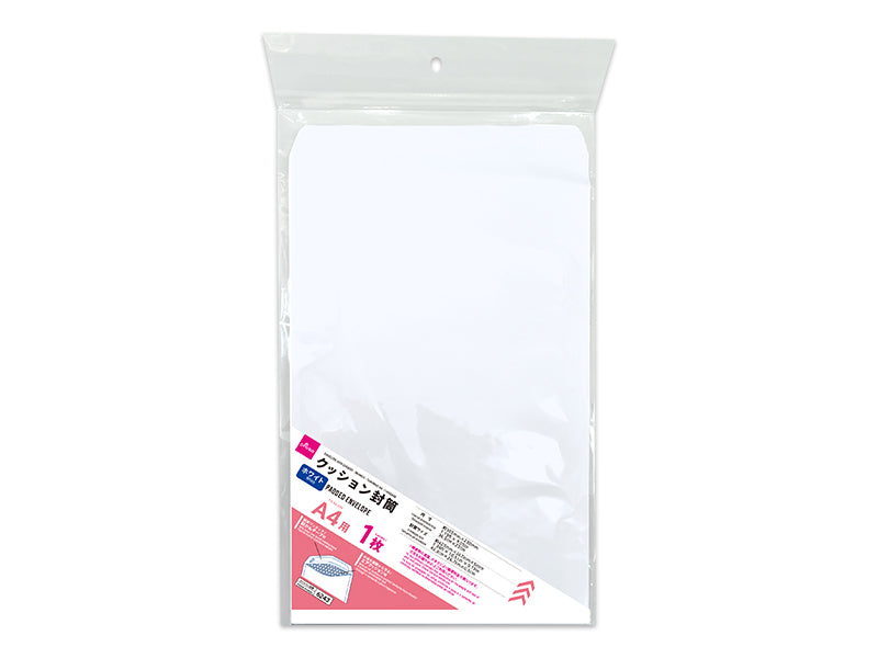 クッション封筒（ホワイト、Ａ４用、１枚） ダイソー(DAISO)