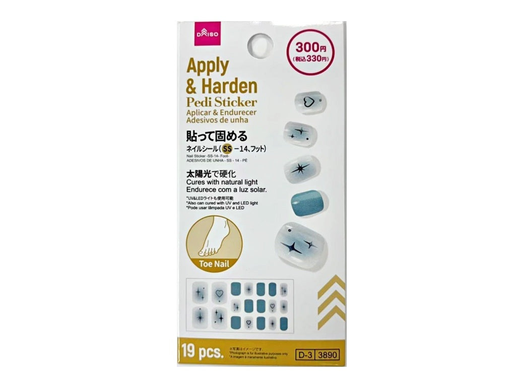 ネイルシール（ＳＳ－１４、フット） ダイソー(DAISO)