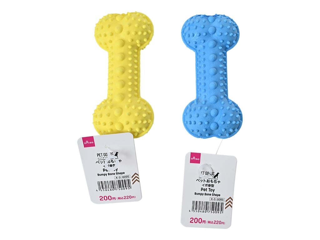 発泡ＴＰＥペットおもちゃ（イボ骨型） ダイソー(DAISO)
