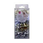 ワンタッチリボン（Ｍ、８個、金色） ダイソー(DAISO)