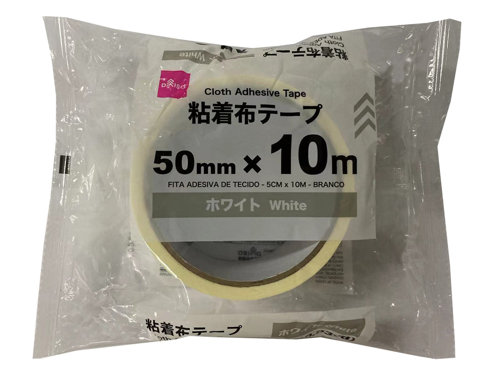 粘着布テープ（ホワイト） ダイソー(DAISO)