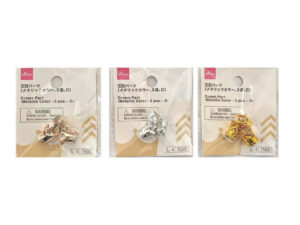 王冠パーツ（メタリックカラー、３個、Ｃ） ダイソー(DAISO)