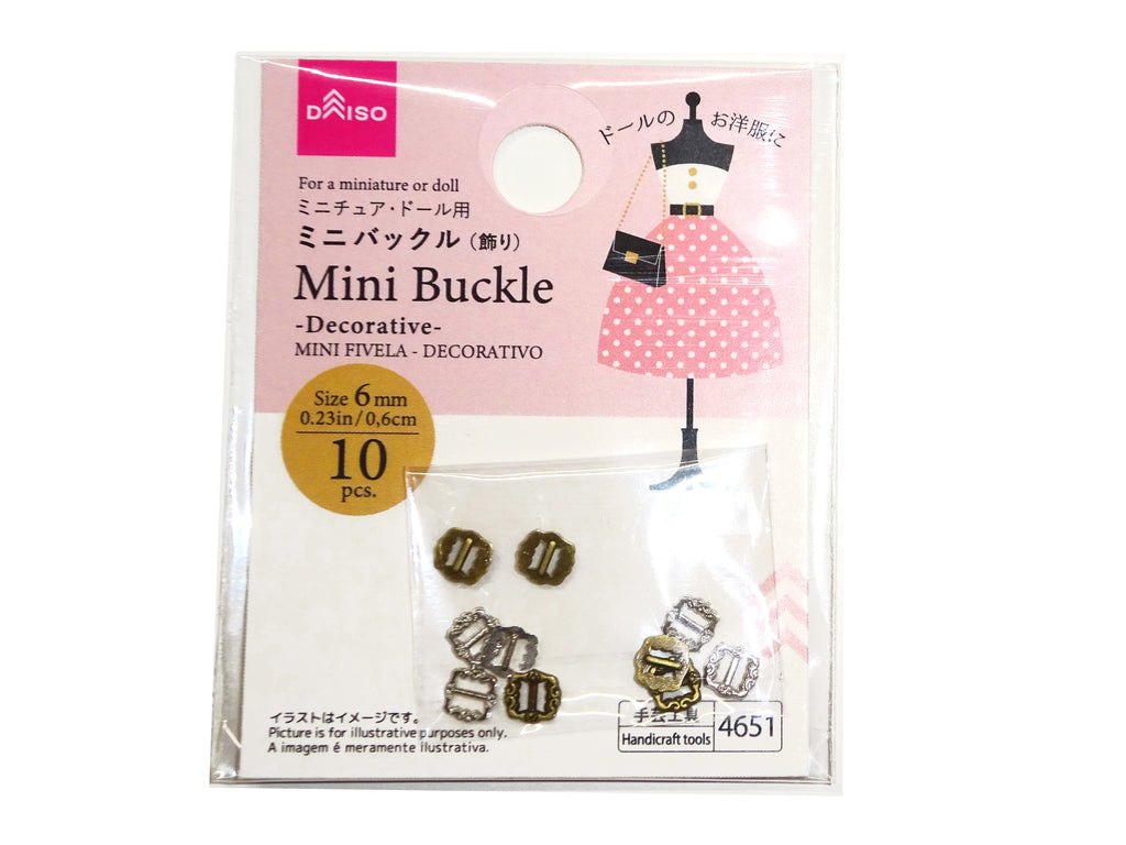 ミニバックル（飾り） ダイソー(DAISO)