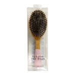 豚毛入ヘアブラシ ダイソー(DAISO)